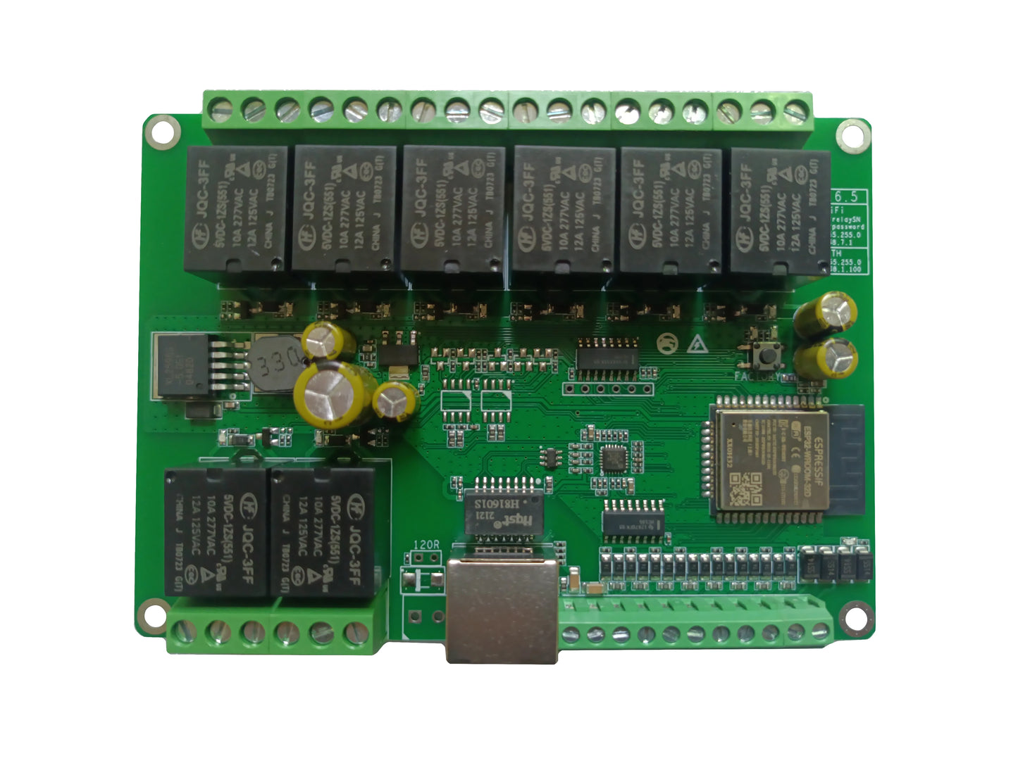 Ethernet-Relais-Netzwerk-Wlan-Switch Modbus MQTT TCP UDP Web Http-Zeitplan Task CAN RS485 Coap Domoticz Timer-Modul