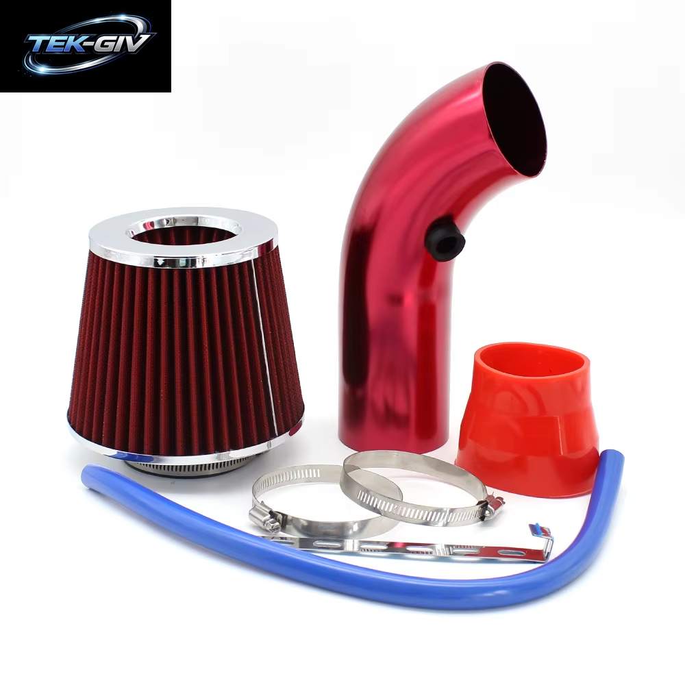 Hochleistungs-76-Mm-Auto-Lufteinlassfilter, 7,6 Cm, Pilzform, Kaltluft-Ansaugrohr, Turbo-Boost-Aluminium, Verbessert Die Motorleistung