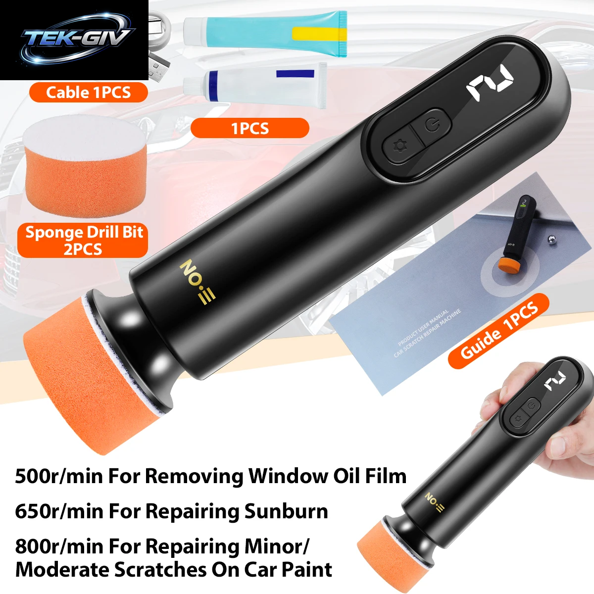 Auto Polierer Handheld Drahtlose Polierer Auto Polieren Wachsen Maschine Power Tool Für Auto Körper Cleanig Wachsen Reparatur