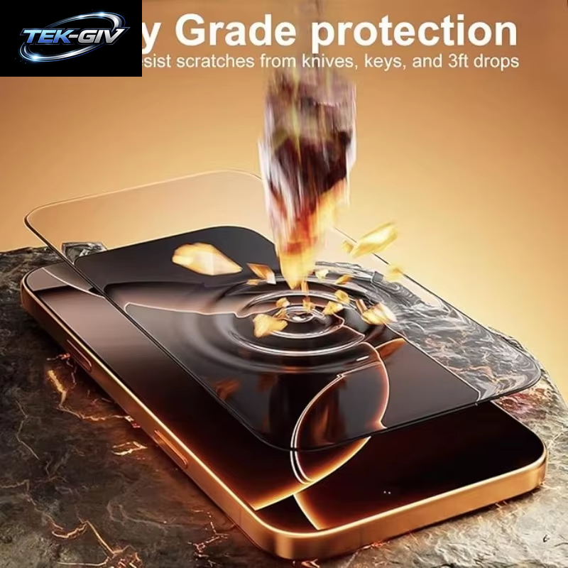 Einfache Installation, Displayschutzfolie Für Iphone 17 Pro 16 13 15 11 12 14 Pro Max Air 16E 8 7 plus SE 13 12 Mini XR Gehärtetes Glas