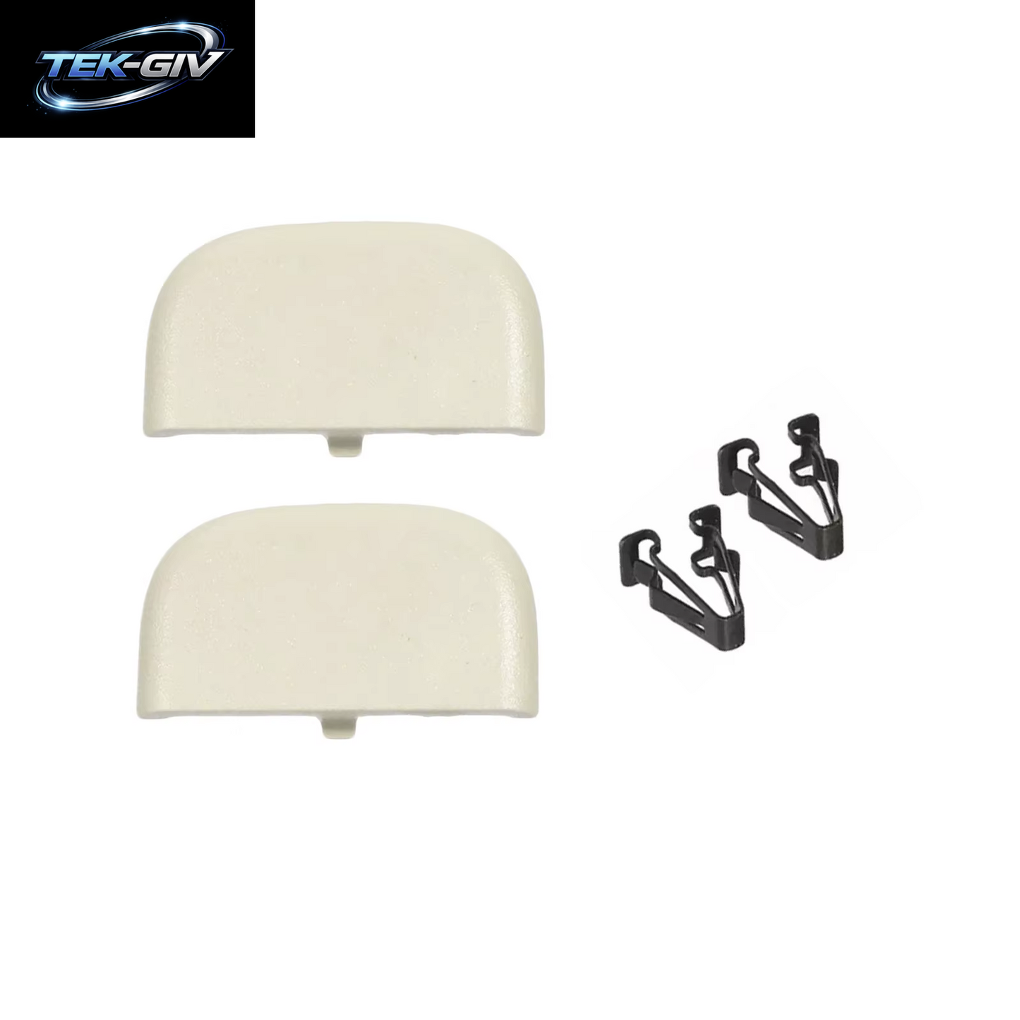 2 Stücke Beige Grau Auto Sonnenblende Kappe Clip DS7Z4273AA Für Ford Für Fusion 2013 2014-2016 DS7Z-54672A40-AF Auto Zubehör