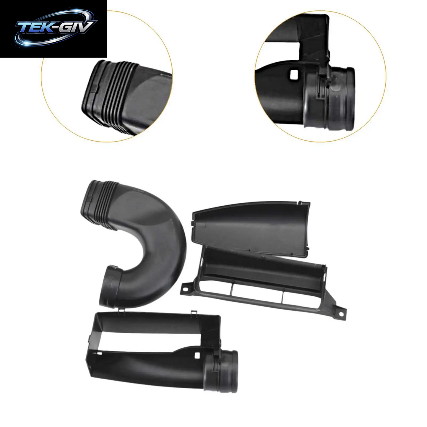 Lufteinlassrohr-Krümmer-Set 1K0805965J Für VW Touran 2006–2015 Tiguan
