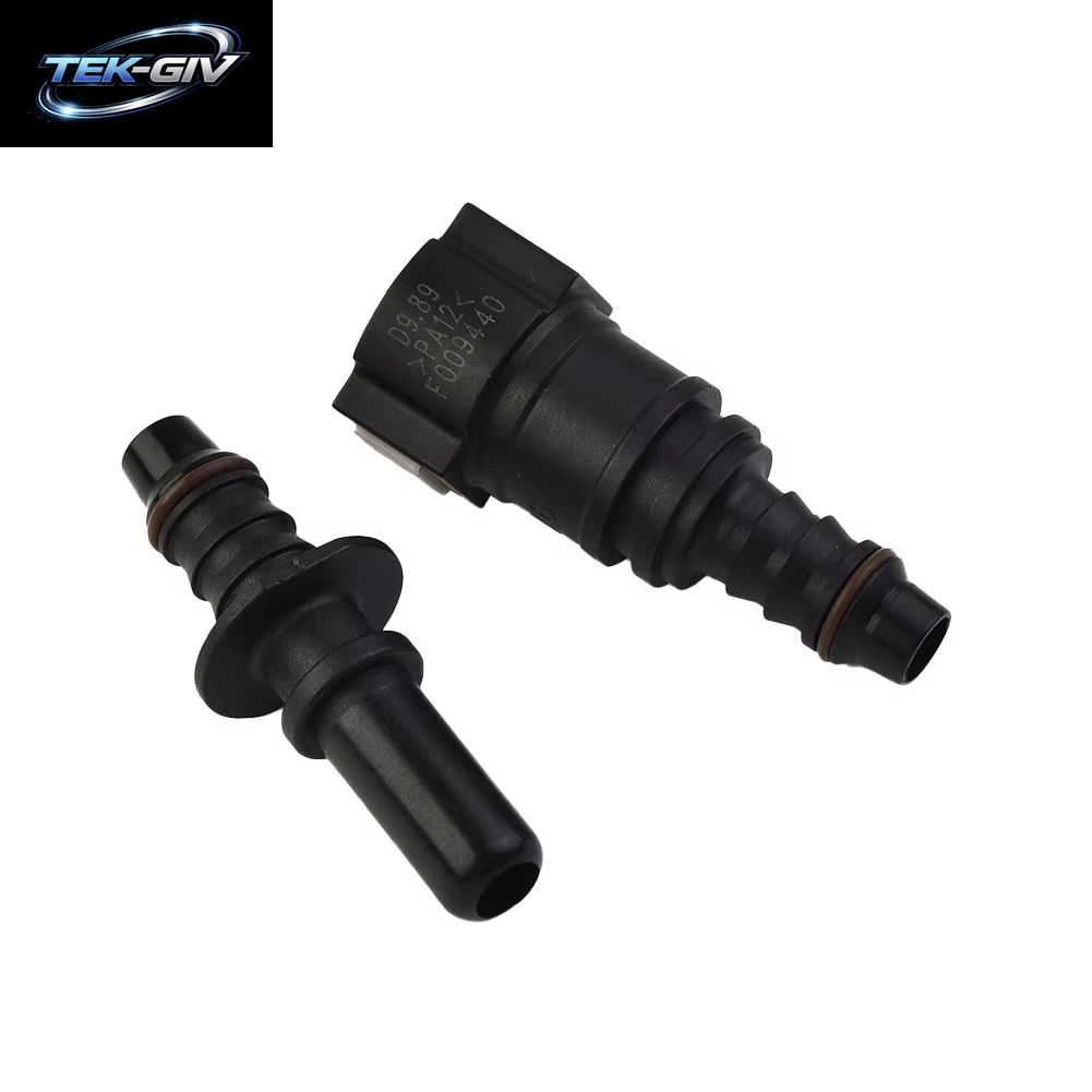 Auto Kraftstoff Linie Koppler Schlauch Schnell Verbinden Gerade 9,89Mm ID8 Auto Kraftstoff Linie Schlauch Rohr Koppler Schnell Release Stecker SET