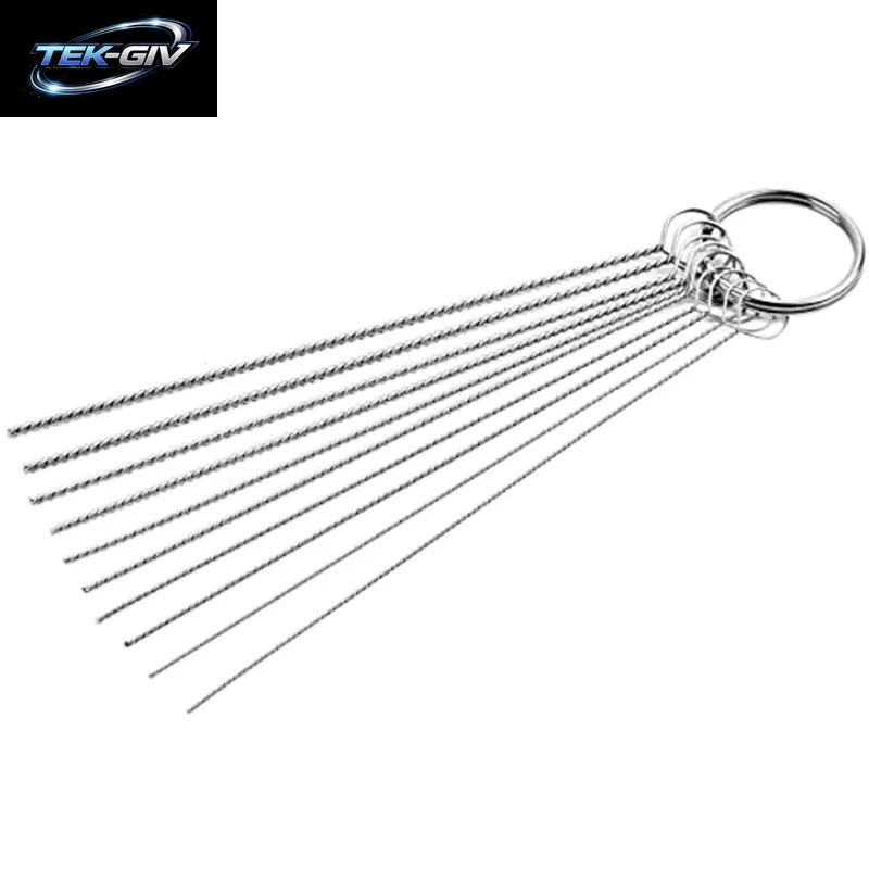 Airbrush Reiniger Set Vergaser Carbon Dirt Jet Entfernen Reinigungsnadeln Bürsten Reinigungswerkzeuge Für Automobil Motorrad Schläuche