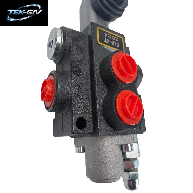 P40-1 Spulenwegliches Hydraulisches Steuerventil, Doppeltwirkend, Geeignet Für Pumpen-Hydraulikzylindermotor, 40 L/Min