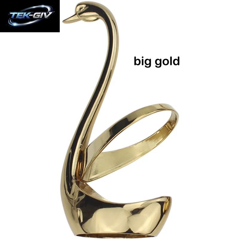 Beliebte Schwanen Form Zink Legierung Besteck Halter Metall Geschirr Basis Zarte Hübsche Dekoration Gadget Küchen Zubehör Für Zu Hause