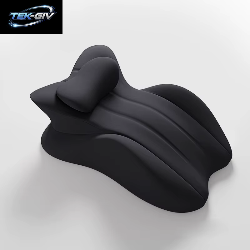 Mehrzweck-Keilkissen Aus Memory-Schaum, Ergonomisches Bauchlagekissen, Lese- Und Schlafkissen Fürs Bett, Abnehmbar