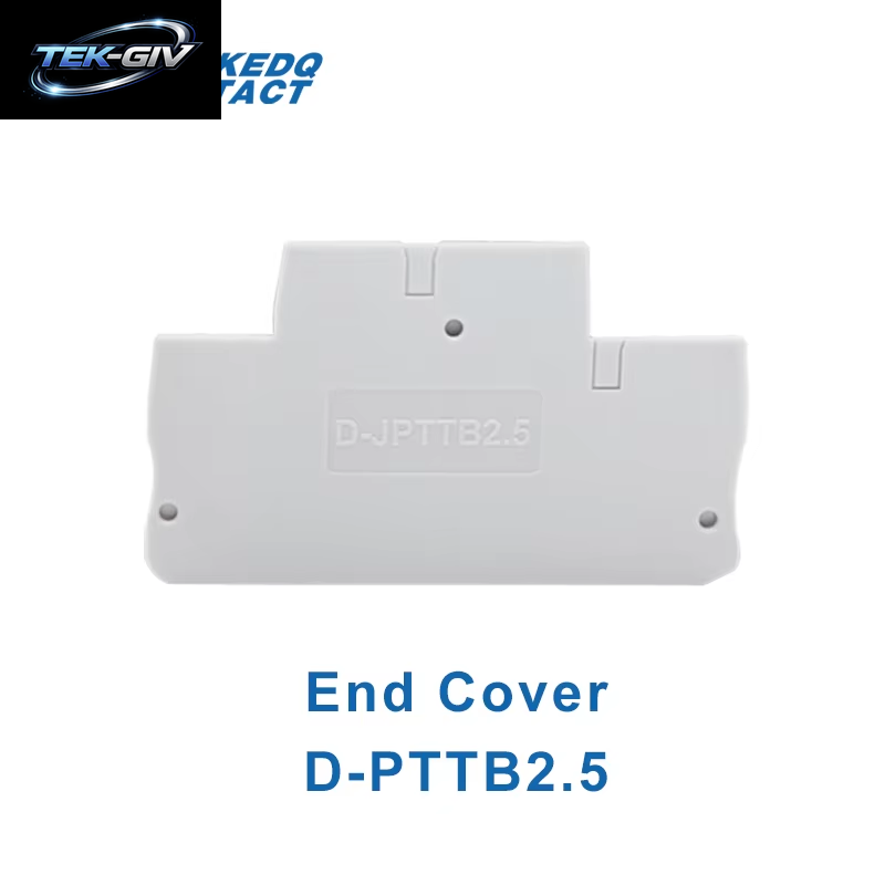 10 Stück PTTB 2,5 Push-In Doppelstufe Din-Schienenklemmenblock 2 Schicht 2,5 Mm2 Stecker Elektrokabelanschluss PTTB2.5