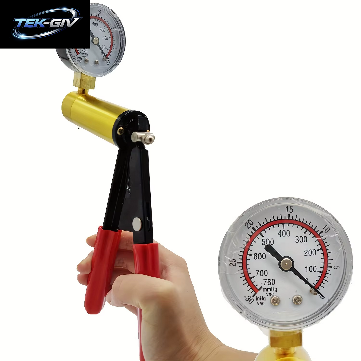 Vakuum Pistole Pumpen Tester Kit Aluminium Pumpe Druck Vakuum Manometer Auto Handwerkzeuge Brems Flüssigkeit Abfluss Werkzeug