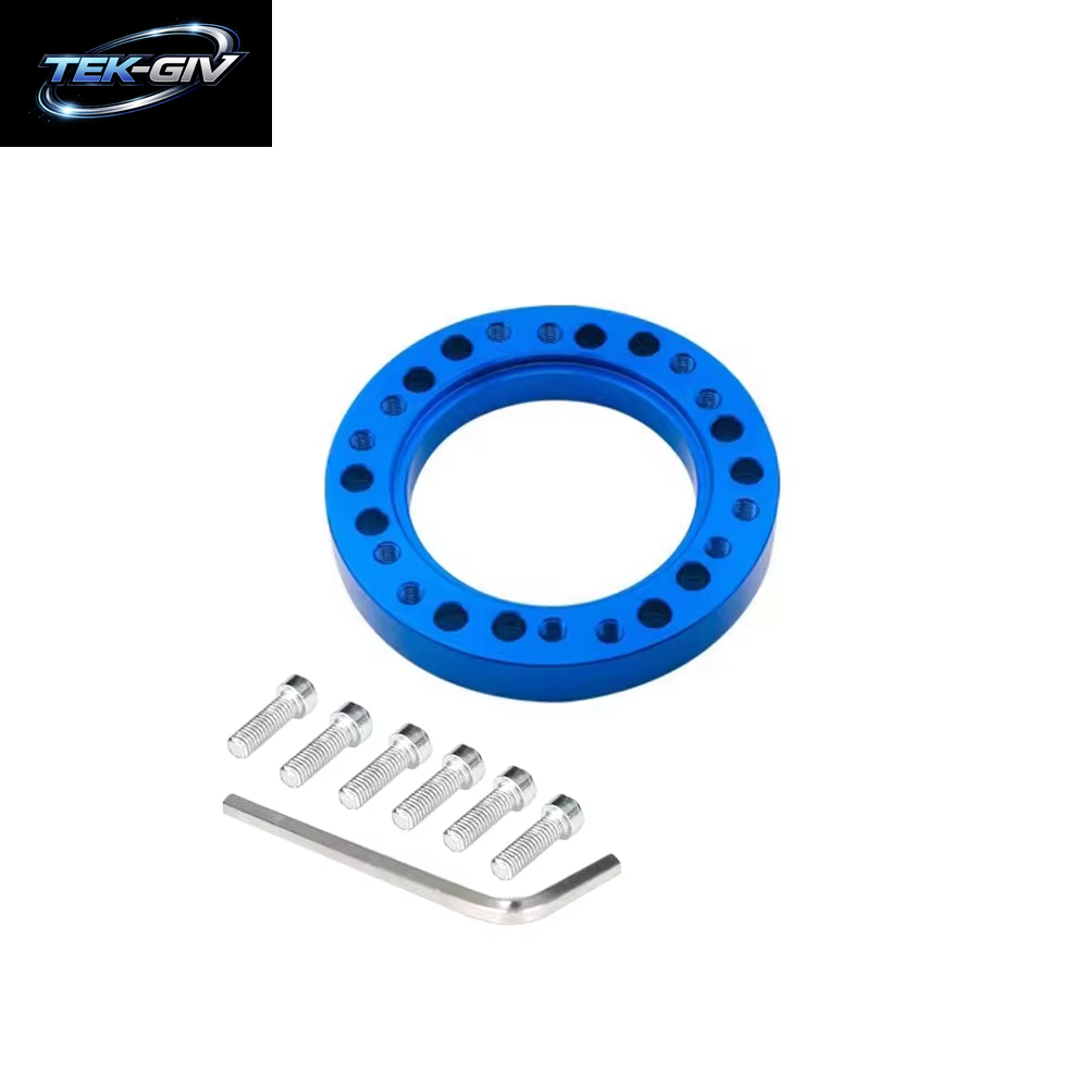 Neue Lenkrad HUB 1/2 ZOLL Spacer Lenkrad Nabe Boss Kit Adapter Spacer 13Mm 24 Loch Auto Lenkrad Adapter Platte