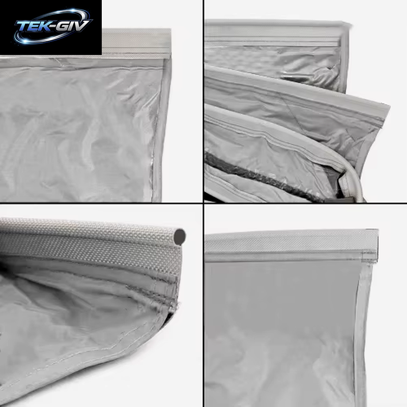 1Set RV Sonnendach Markise Caravan Seite Zelt Set 3X2,4 M Outdoor Zelt Mit Lagerung Tasche Für Camper Wandern Caravan Zubehör