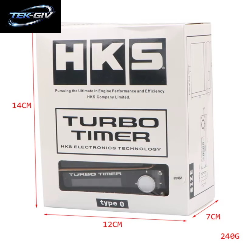 Auto Turbo Timer Weiß/Rot/Bule Didital Led Display HUD Universial Auto Accessiores