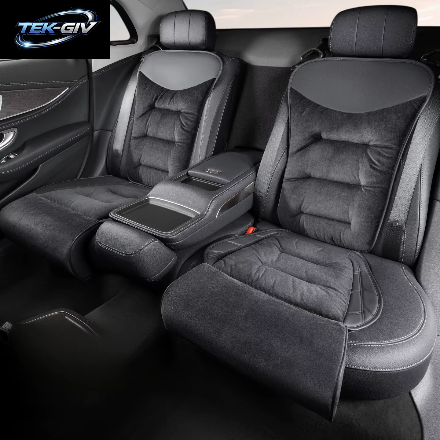 Neue Flanell Auto Sitz Bein Unterstützung Verlängerung Universal Auto Sitz Extender Bein Kissen Für Fahrer Memory Foam Sitz Polsterung Matte Abdeckung