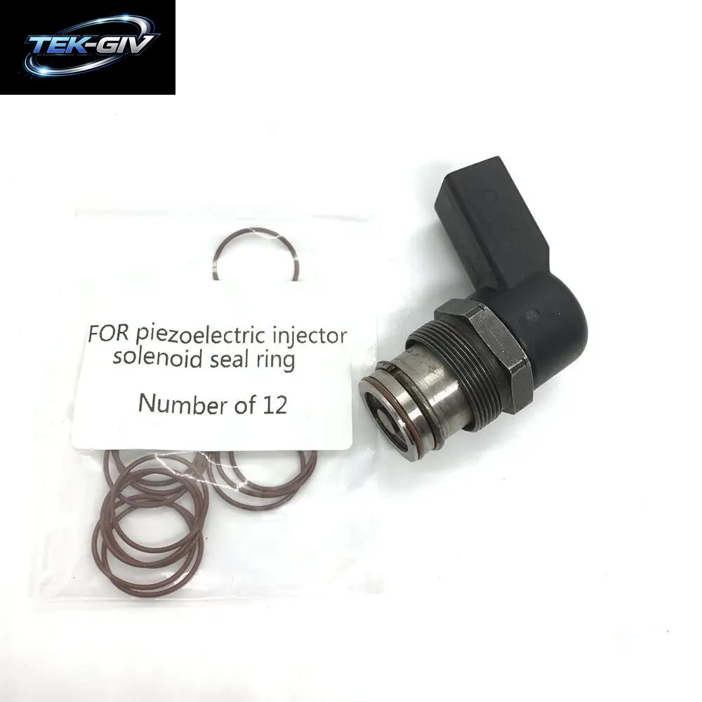 12PCS CRIN Piezo Injektor Magnetventil Dichtung Ring Dichtungen Reparatur Kits Für Simens