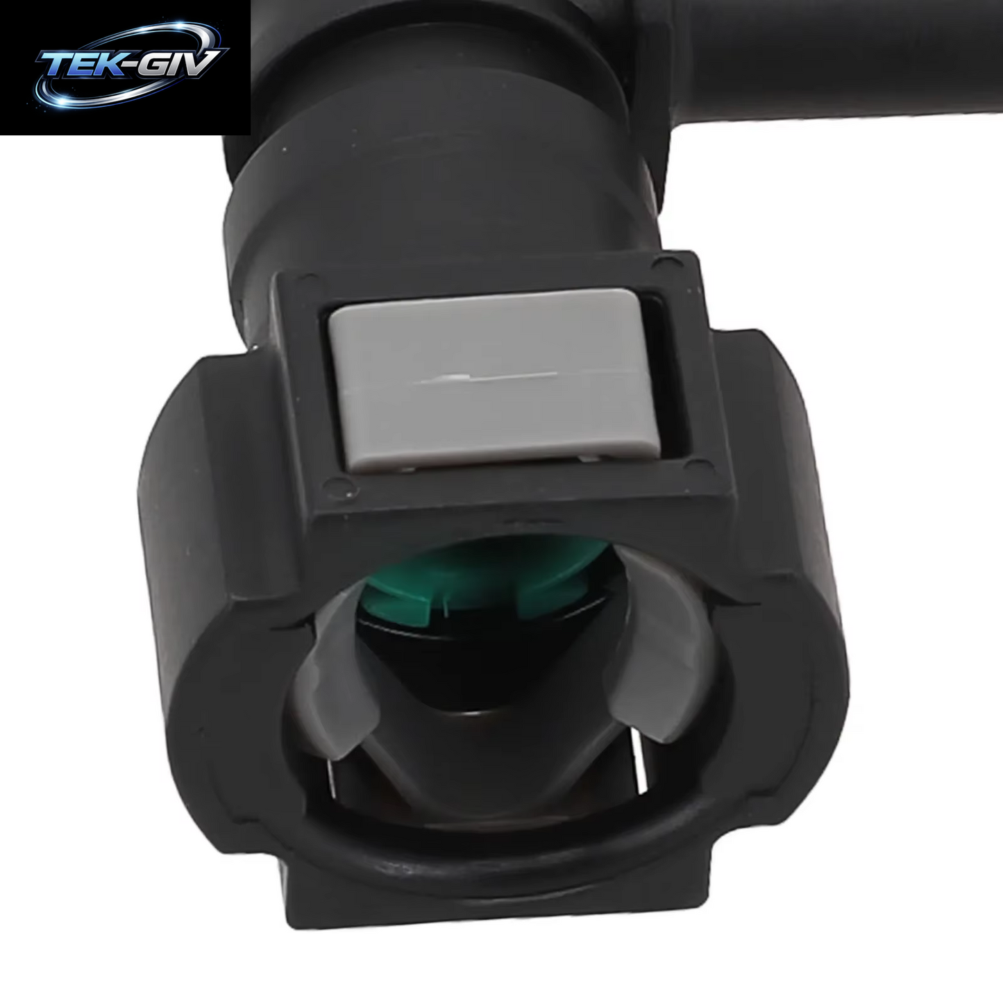 9,49 T-Anschluss Auto Kraftstoff Schlauch Schnell Stecker Stecker Schnell Release Schlauch Fitting Nylon Öl Linie Rohr Adapter Gute Abdichtung Perfor