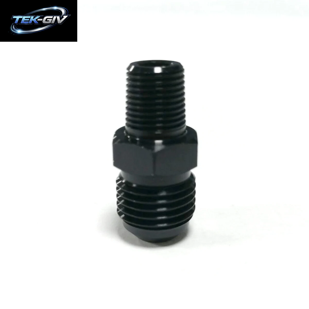 An6 Bis 1/8 "Npt Gerade Aluminium-Stecker Fackel Heizöl Anschluss Adapter Ölkühl Anschluss