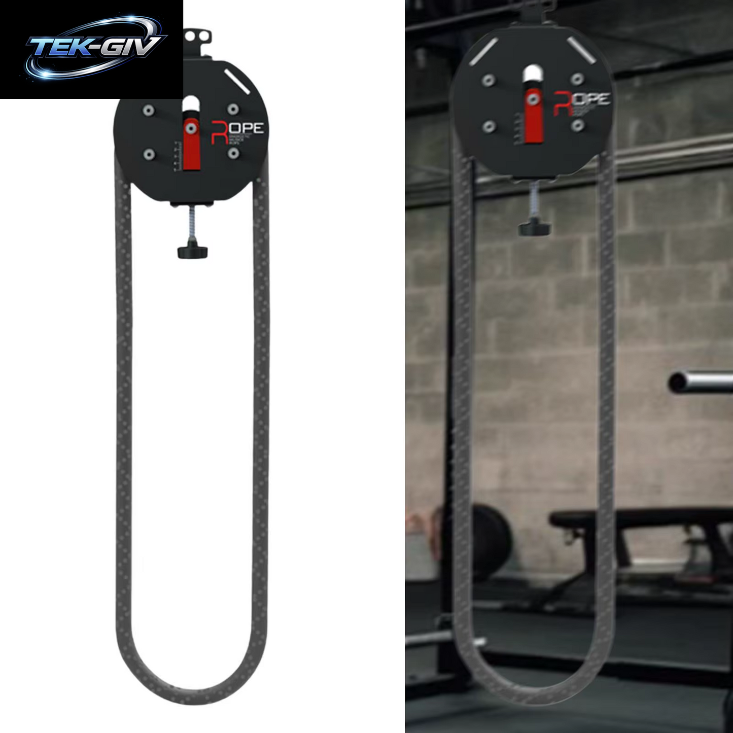 Endless Rope Trainer Pull Rope Training System Für Aerobic-Übungsmuskeln
