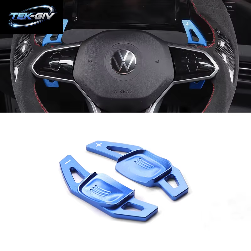 Auto Lenkrad Shifter Verlängerung Shift Paddle Für VW Golf 8 MK8 R GTI R Linie Zubehör 2020 2021 2022 2023