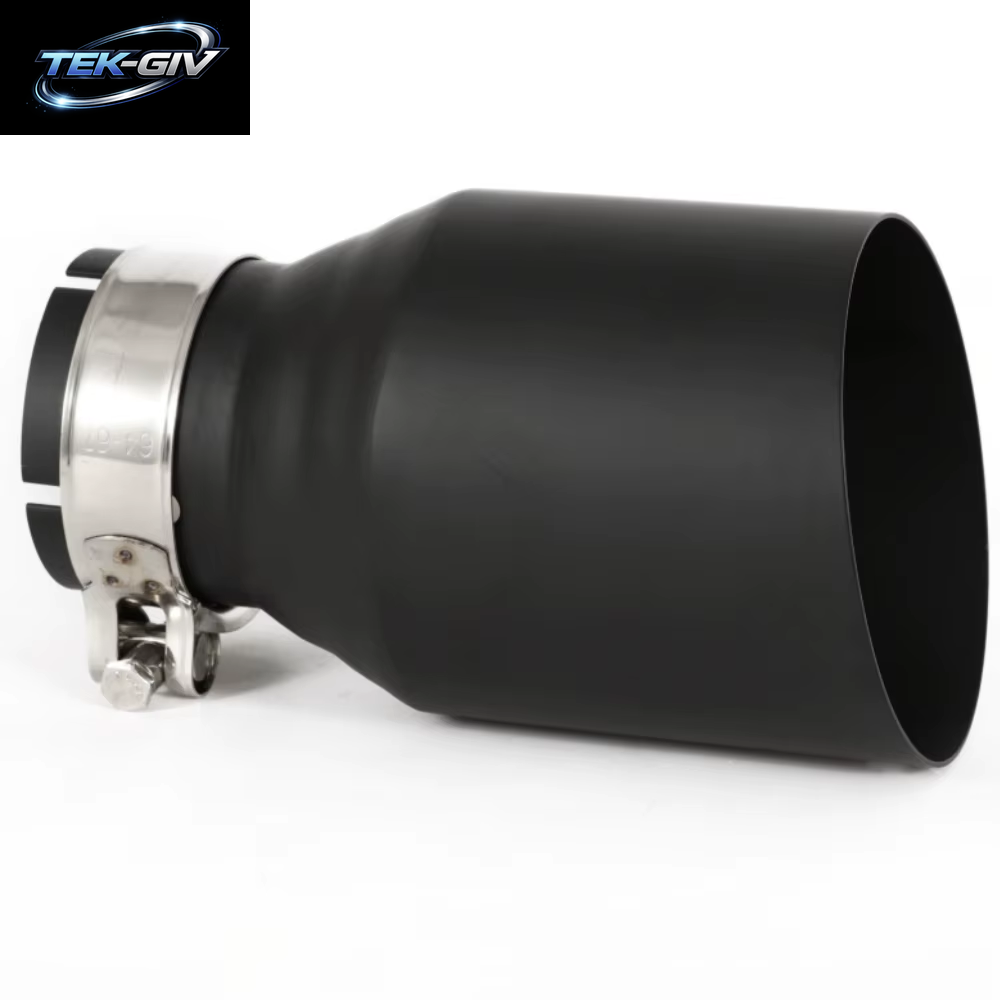 1 PC Edelstahl Universal Auspuffanlage Endrohr Auto Auspuffrohr Einzelne Gerade Schalldämpfer Spitze Für Mitsubishi Mazad