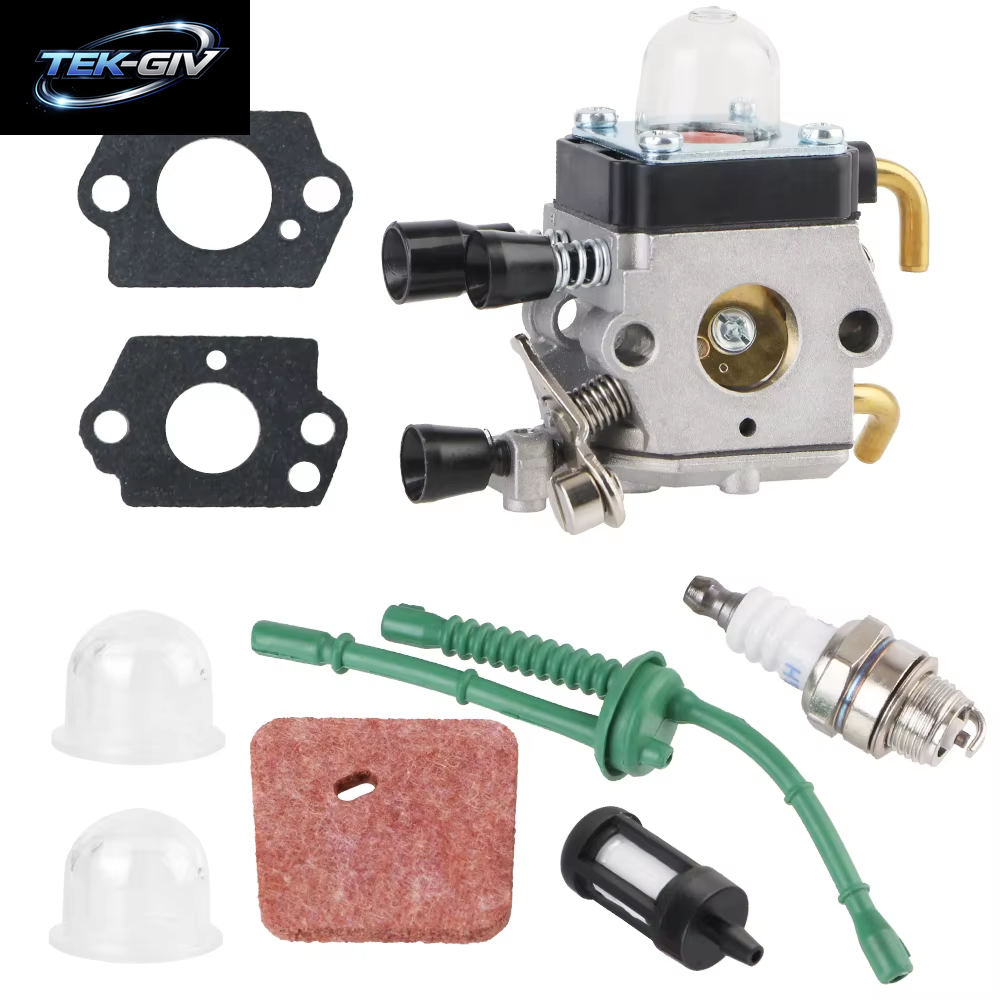 Für Stihl FS55 FS55R FS55RC KM55 HL45KM55R FS38 Hochleistungs-Öl-Luftfilter Vergaser-Zubehör Für 2-Takt-Motor