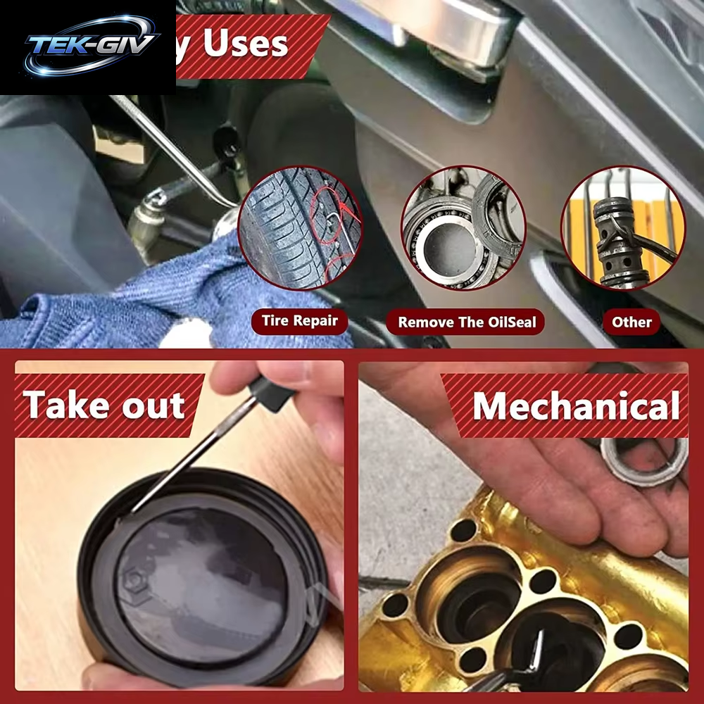 Auto Auto Fahrzeug Öl Dichtung Schraubendreher Set O-Ring Dichtung Dichtung Puller Remover Pick Haken Werkzeuge Abdichtung Reparatur Werkzeuge 16 Cm 4 Stücke