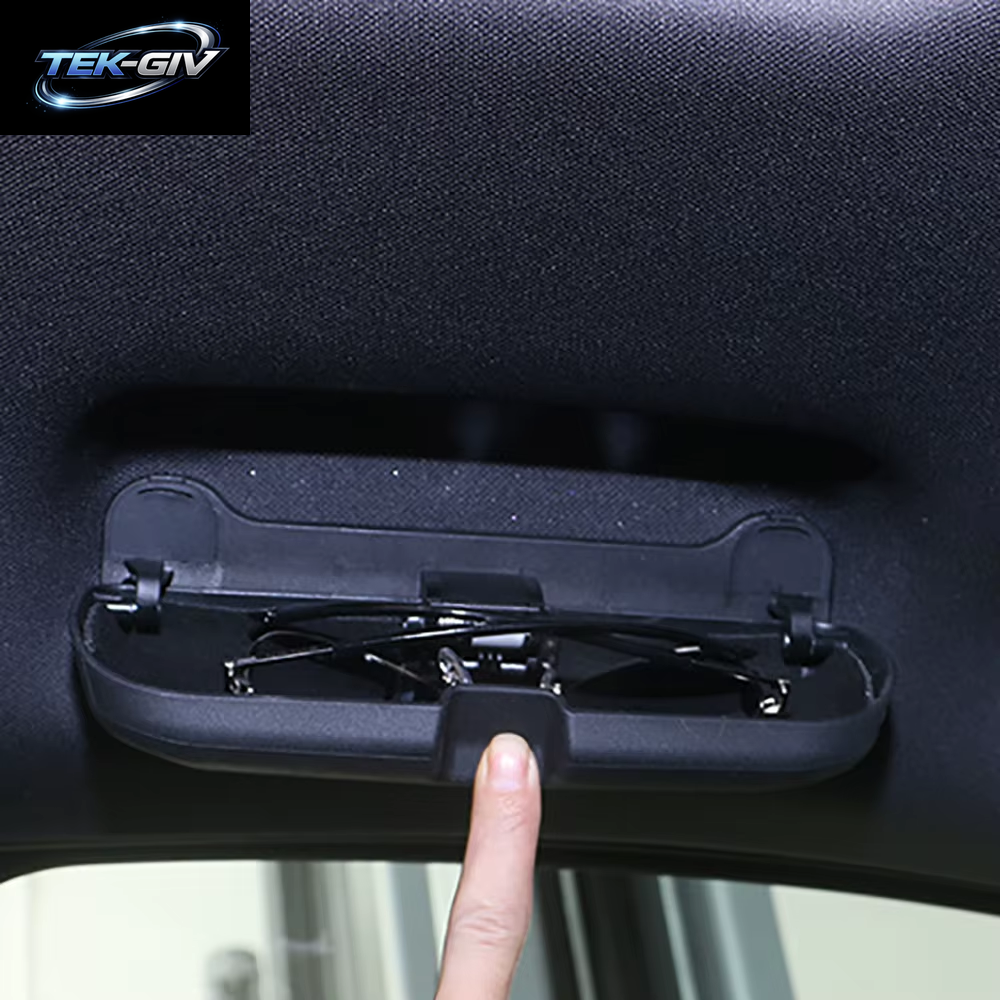 Für Porsche Macan 2014-2020 Brillenetui Box Organizer Innen Sonnenbrillenhalter Platzsparend Fahren Seitengriff Ersatz