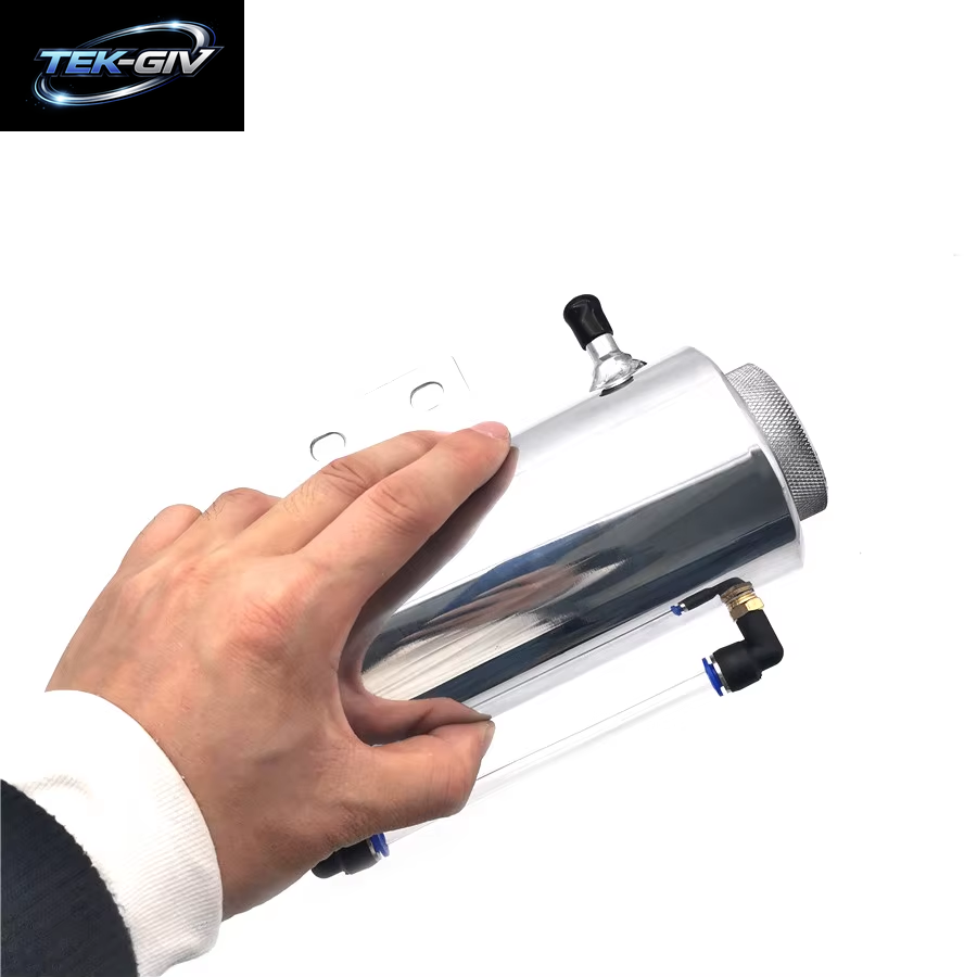 Universal Aluminium 500Ml Auto Kühler Wasser Kühlmittel Kühler Tank Kühlmittel Fangen Flasche Überlauf Reservoir Kühlkörper