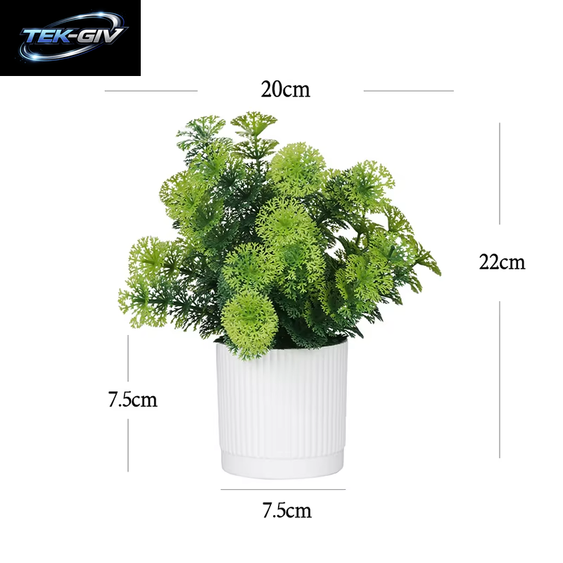 Künstliche Topfblumen, Pflanzen, Bonsai, Gefälschte Pflanze, Blumentopfornamente Für Den Garten, Kleiner Künstlicher Baum, Heimdekorationszubehör