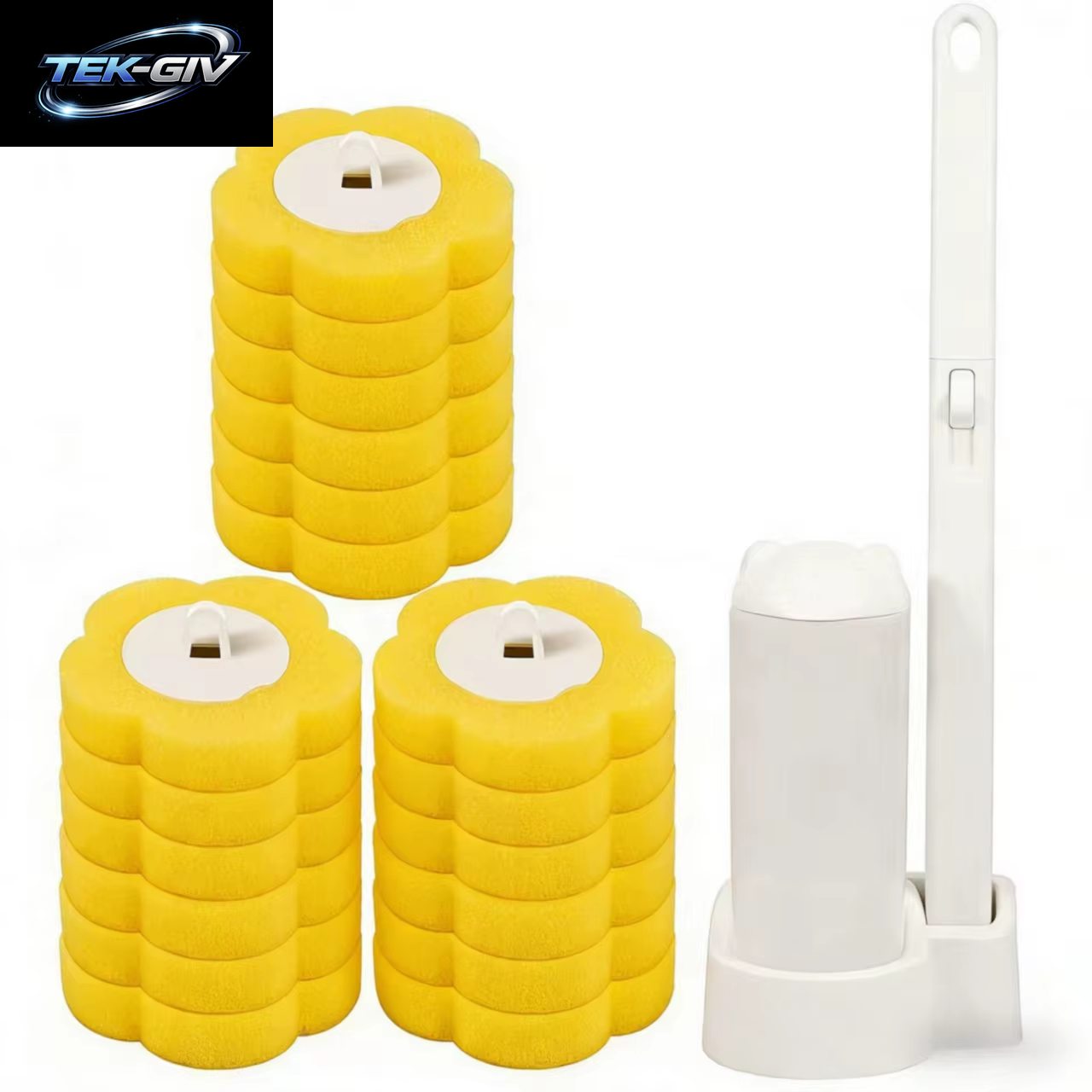 Toilettenbürste 18/36 Pcs Mit Einweg-Ersatzkopf-Kits, Upgraded Lange Griff Badezimmerreinigungsbürste Für Zuhause, Wc-Zubehör, Perfekt Zur Aufrechterhaltung Der Hygiene Und Einfachen Reinigung Des Badezimmers.