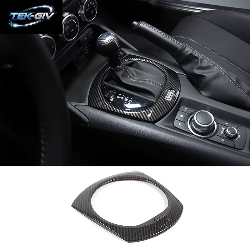 Für Mazda MX-5 Mx5 Nd 2016 Abs Auto Zentral Steuerung Armaturen Brett Navigations Feld Aufkleber Voller Satz Innendekoration Verkleidung Kit Lhd