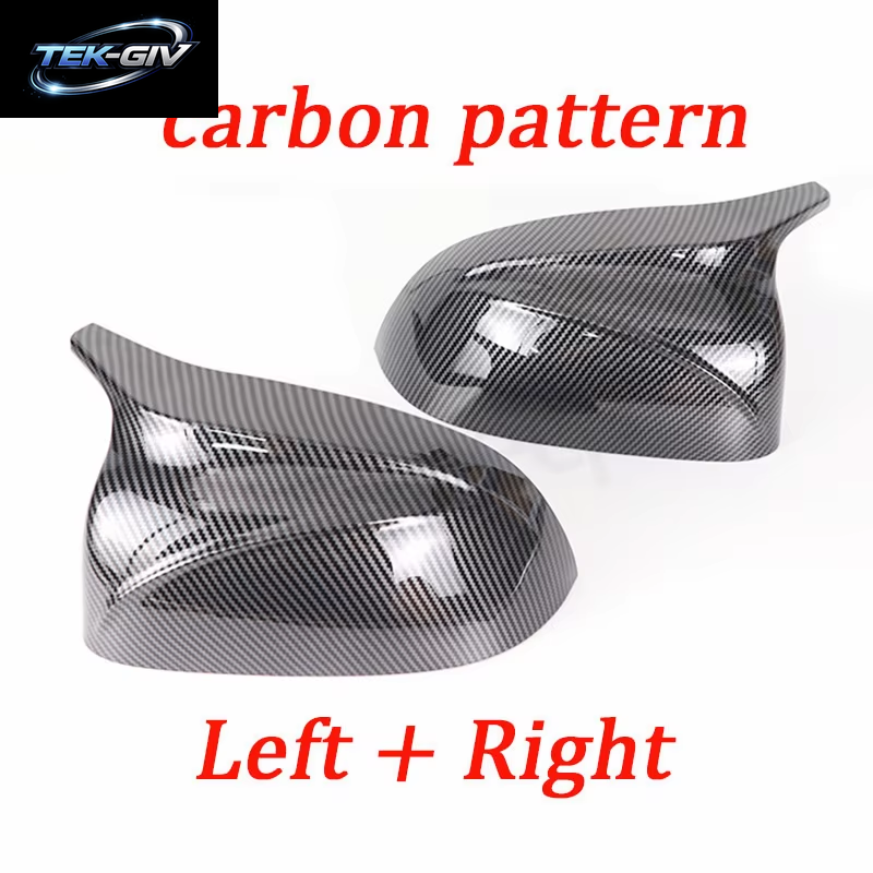 Für BMW X3 G01 X4 G02 X5 G05 X6 G06 X7 G07 2018 2019 2020 M Stil Schwarz Rückspiegel Abdeckung X3M Look