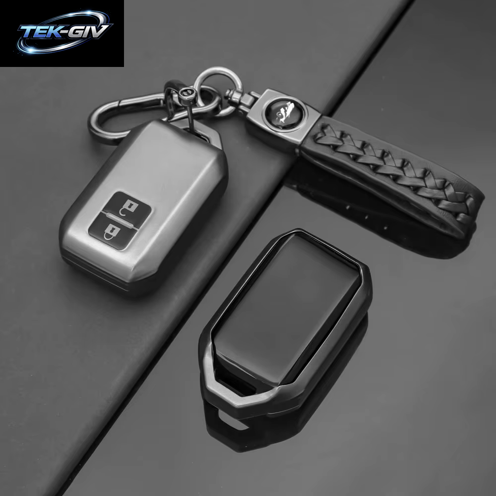 Weiche Tpu-Autoschlüsselhülle Für Suzuki Swift Wagon R Jimny Sierra Spacia Ertiga 2 Tasten Autoschlüsselanhänger Shell Protect Zubehör