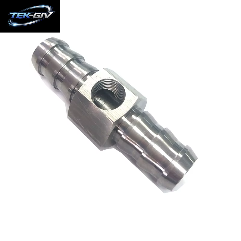 1/2 Zoll Kraftstoff Leitung Kraftstoffdruck-T-Anschluss Adapter Für Kraftstoff Manometer Sensor Autozubehör T-Fitting-Adapterst Ecker