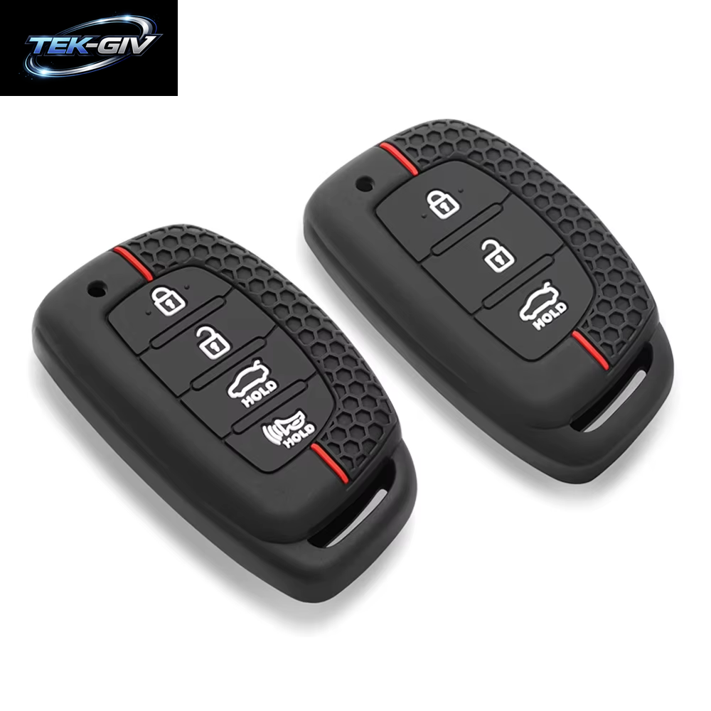 Silikon Auto Smart Key Fall Abdeckung Für Hyundai Creta Ix35 Ix45 I10 I30 I40 Tucson Santa Fe Rena Sonata Elantra Zubehör