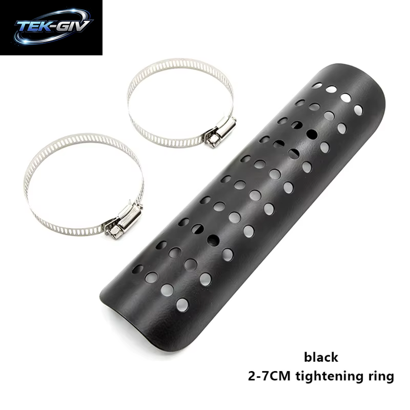 Universal Motorrad Auspuff Hitzeschild Abdeckung Schalldämpfer Schutzfolie Moto Zubehör Fit Für Motorrad