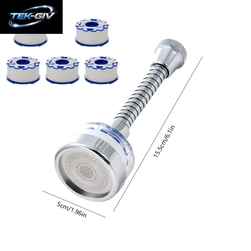 Küchen Armatur Wasserfilter Drucks Püle Filter Wasser Auf Bereiter 360 ° Wasserhahn Spritzwasser Geschützter Wasserhahn Belüfter Extender Für Badezimmer