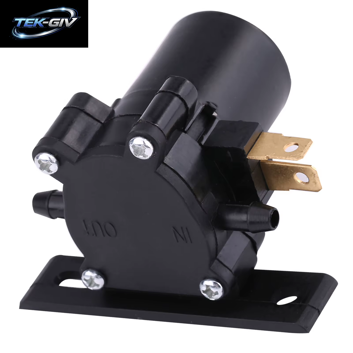12V Universal Scheibenwaschpumpe Für Auto Van Bus LKW Waschpumpe Scheibenwischerpumpe 2-Polig AWP01 Kunststoff