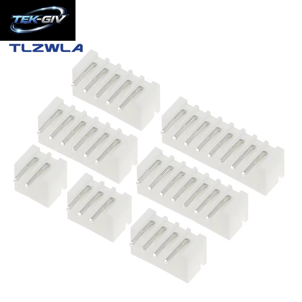 100 Stücke JST XH2.54 2/3/4/5 Pin Terminals Kunststoff Shell Stecker + Buchse Draht Stecker XH 2,54 2P 3P 4P 5P-14P
