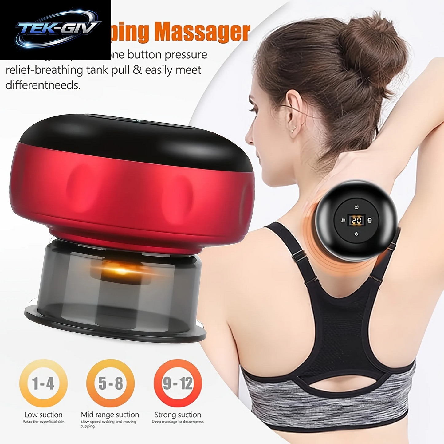 Medizinisches Chinesisches Elektrisches Schröpftherapie-Set Mit Vakuum-Schröpfköpfen, Körper-Scraping-Massage-Gläsern, Guasha Zur Schmerzlinderung, Professionelle Saugnäpfe