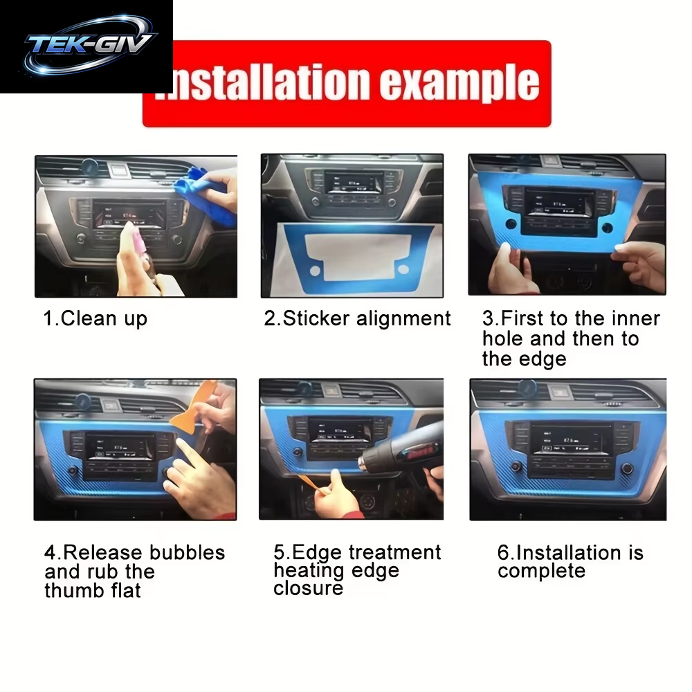 Auto-Styling Carbon Faser Auto Interior Center Konsole Farbe Ändern Molding Aufkleber Aufkleber Für Jaguar XF X250 2008-2015