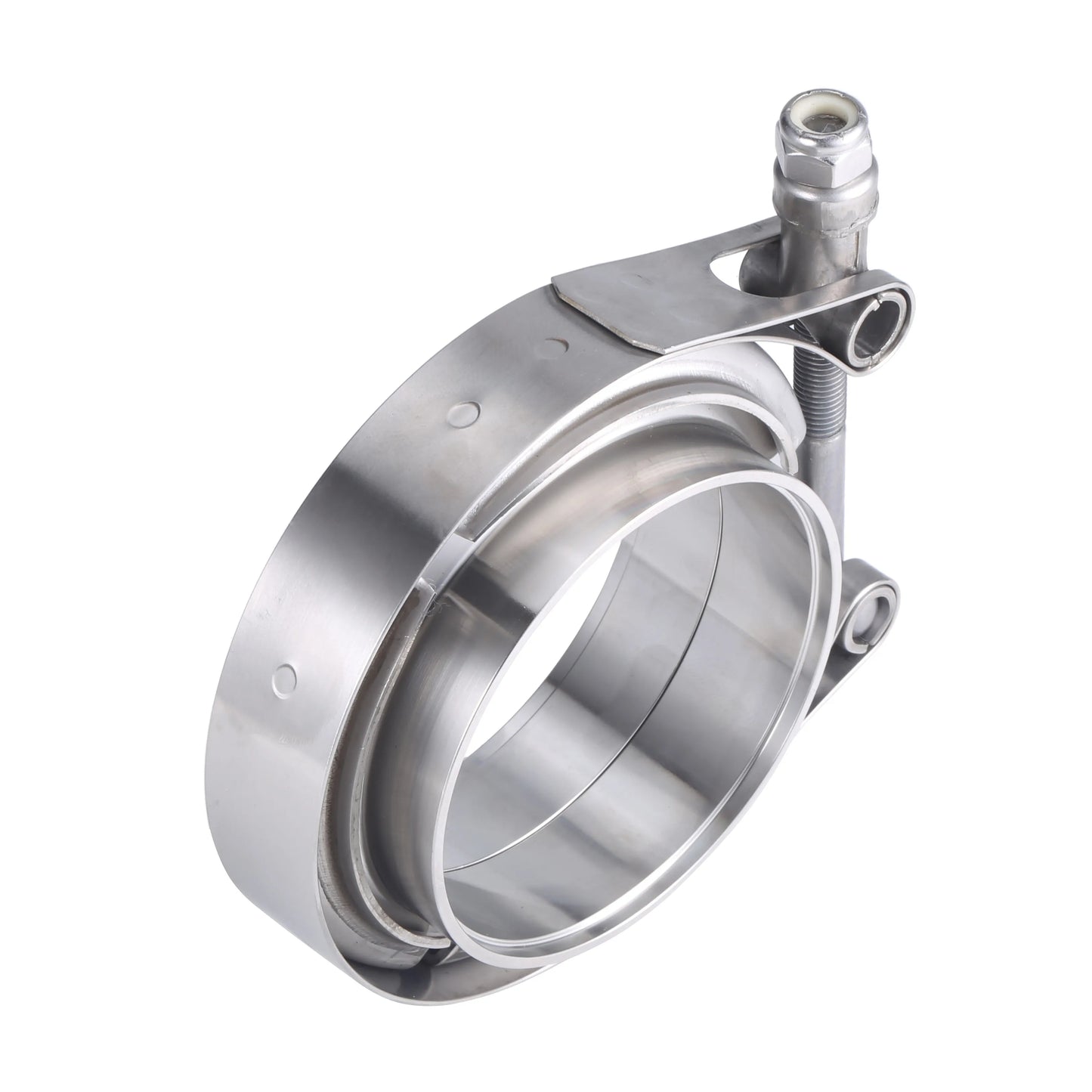 304 Edelstahl 2" 2,25" 2,5 3 Zoll 51 63 76 Mm V-Band-Klemme Turbo-Auspuffrohr V-Band-Klemme Männlich Weiblich Flansch V-Klemme-Kits