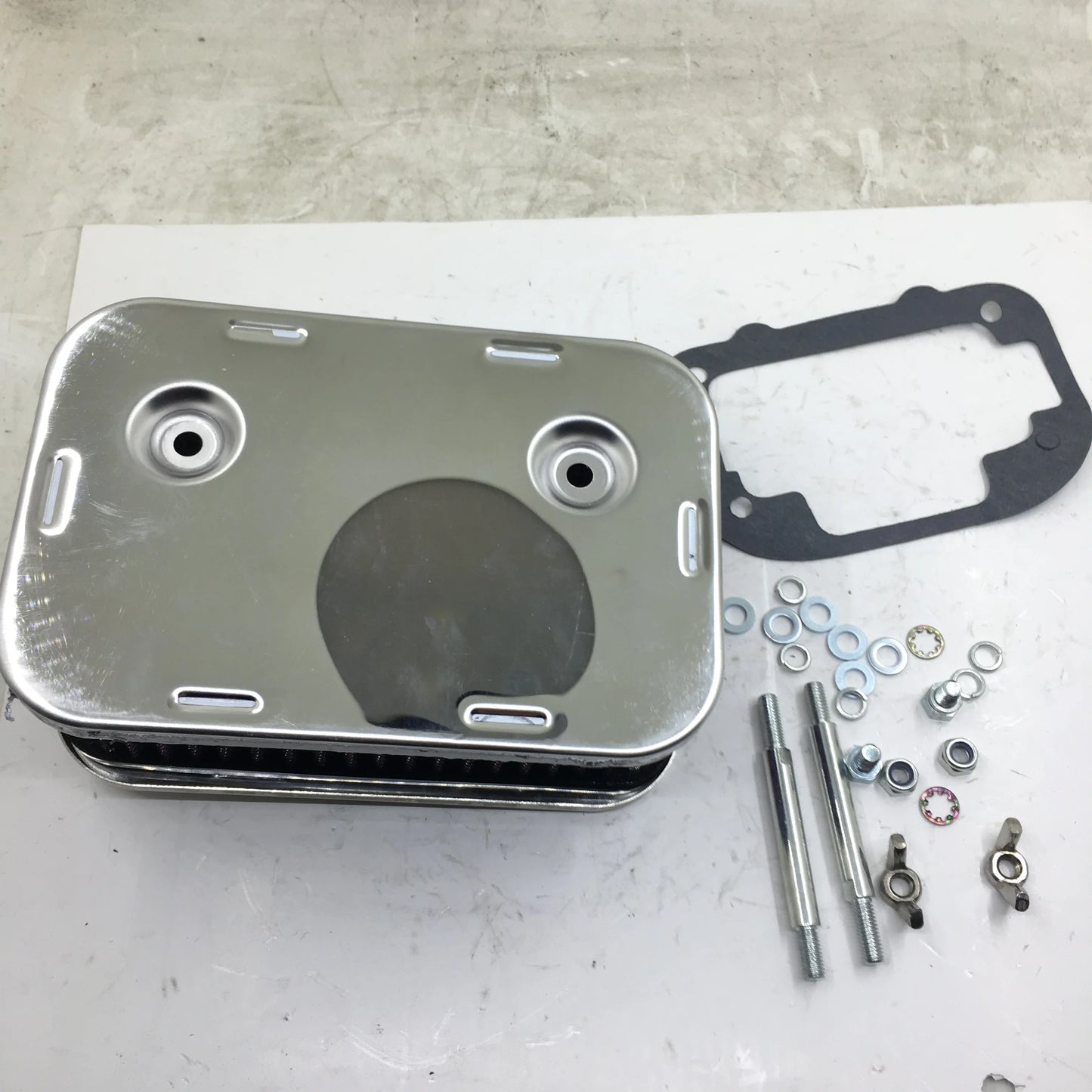 Sherryberg FAJS AIR Luft Reiniger FÜR EMPI WEBER Dellorto CARB Vergaser 32/ 36 DGEV DGV DGAV 38DGES DGAS CHROM LUFTFILTER 65Mm