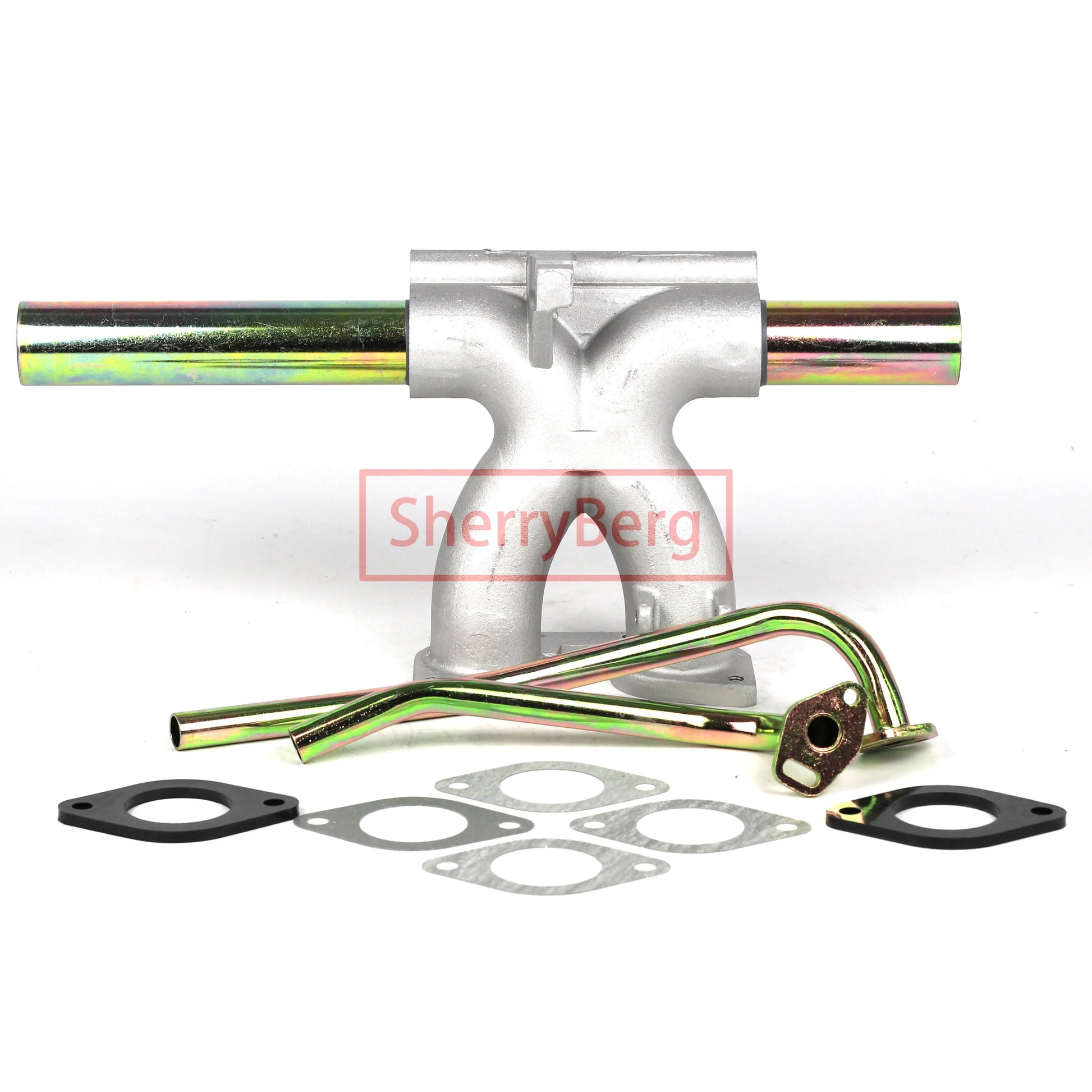 FAJS Ansaugkrümmer-Kit Für Luftgekühlt Für VW Typ 1 T1 FAJS WEBER SOLEX EMPI Single CARB Hpmx/Idef-Krümmer-Kit