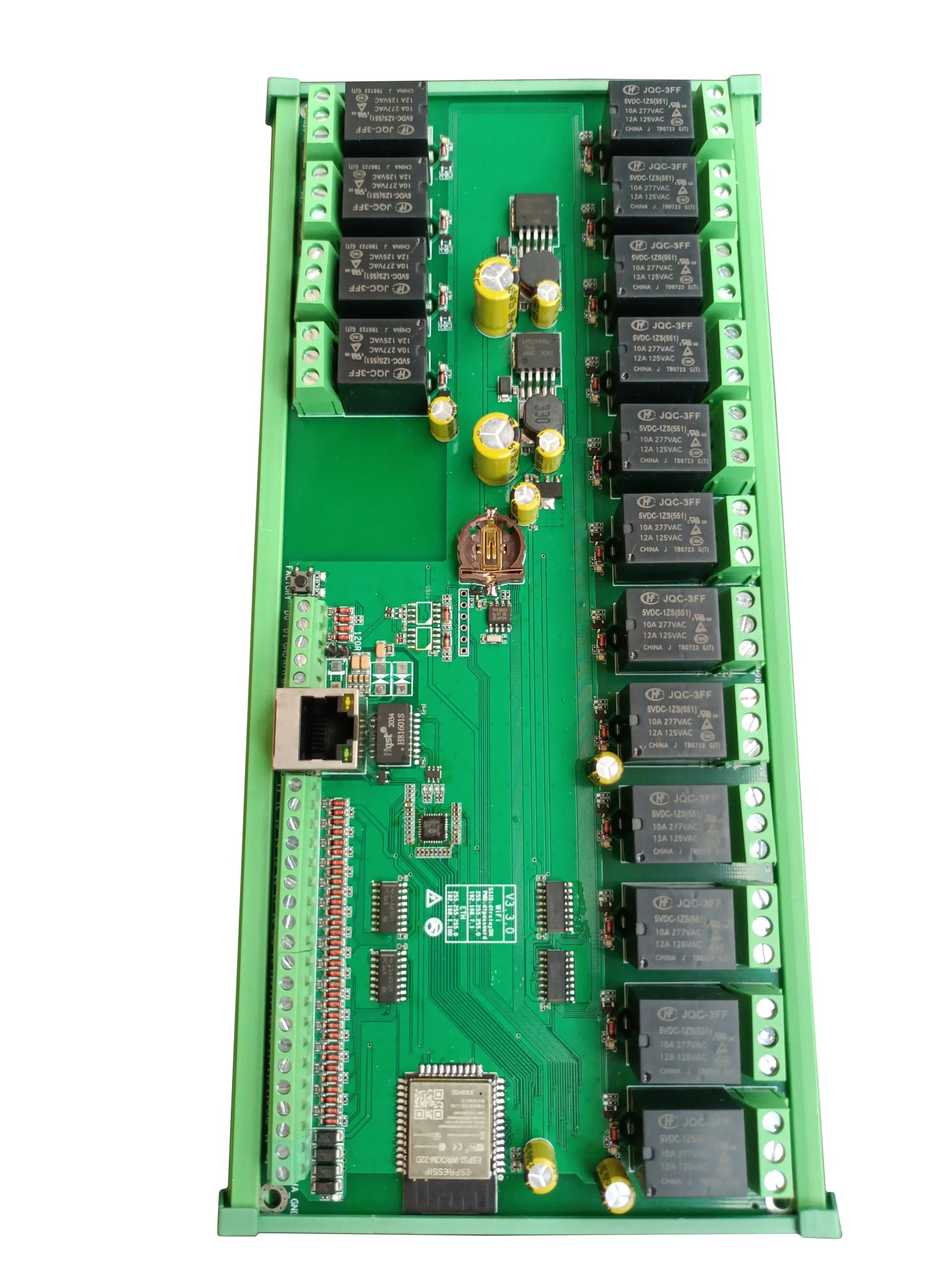 Ethernet Relais Bord 16 32 Kanal ESP32 WIFI MQTT Home Assistant Domoticz Openhab Digital Eingang Smart Switch