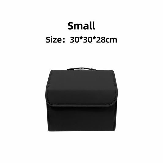 Lagerung Box PU Leder Mehrzweck Faltbare Auto Stamm Lagerung Organizer Auto Stamm Organizer Verstauen Aufräumen Auto Zubehör