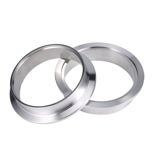 304 Edelstahl 1,5~6 Zoll 51 63 76 Mm V-Flanschturbo-Auspuffrohr Männlich Weiblich Flansch