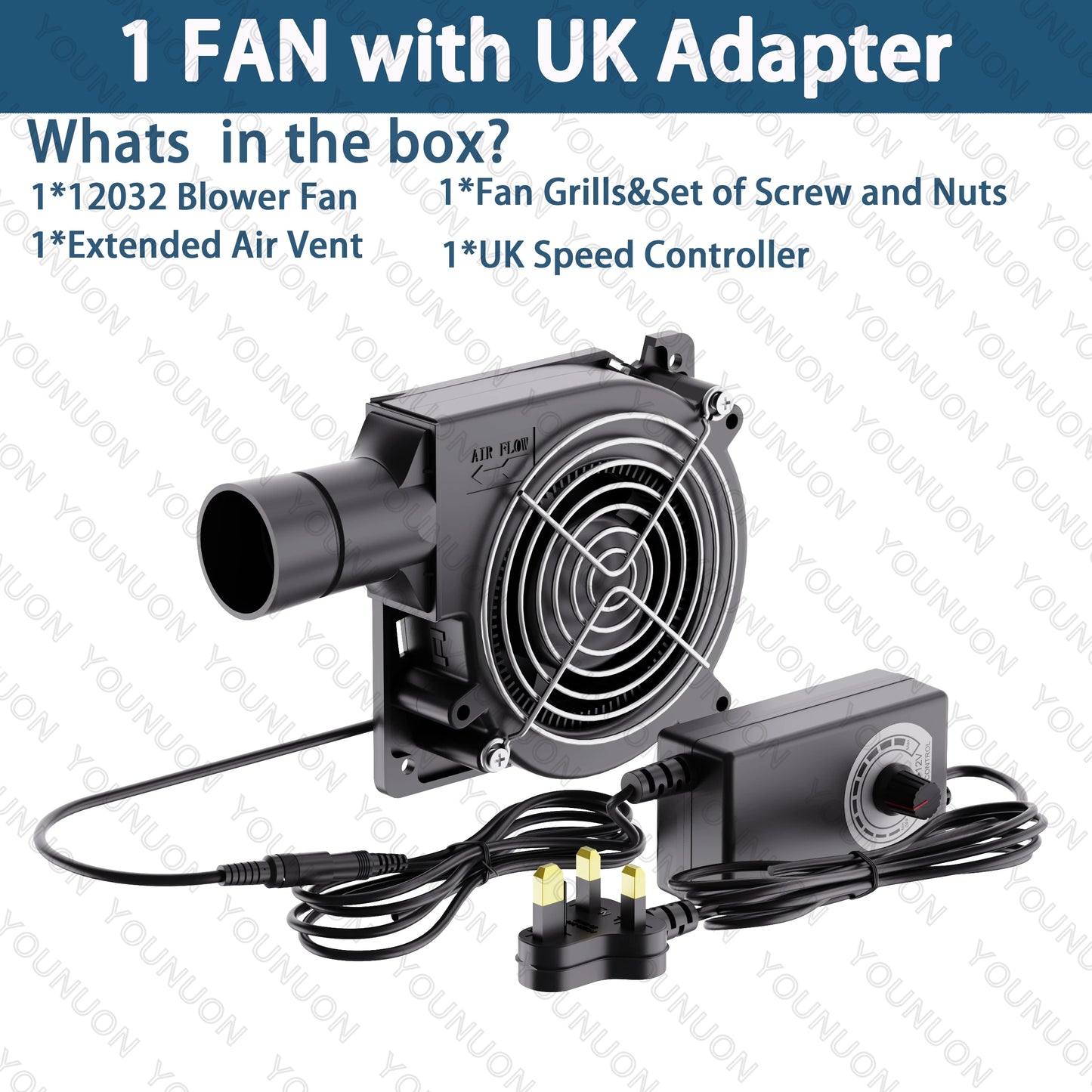 BBQ 120MM Gebläse DC 12V 120Mm X 32Mm Radial Lüfter Variable Geschwindigkeit Controller Grill Fan Für Camping Herd Kochen