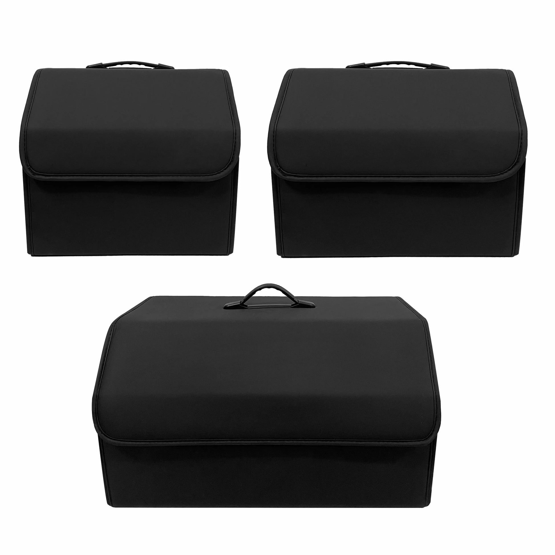 Lagerung Box PU Leder Mehrzweck Faltbare Auto Stamm Lagerung Organizer Auto Stamm Organizer Verstauen Aufräumen Auto Zubehör