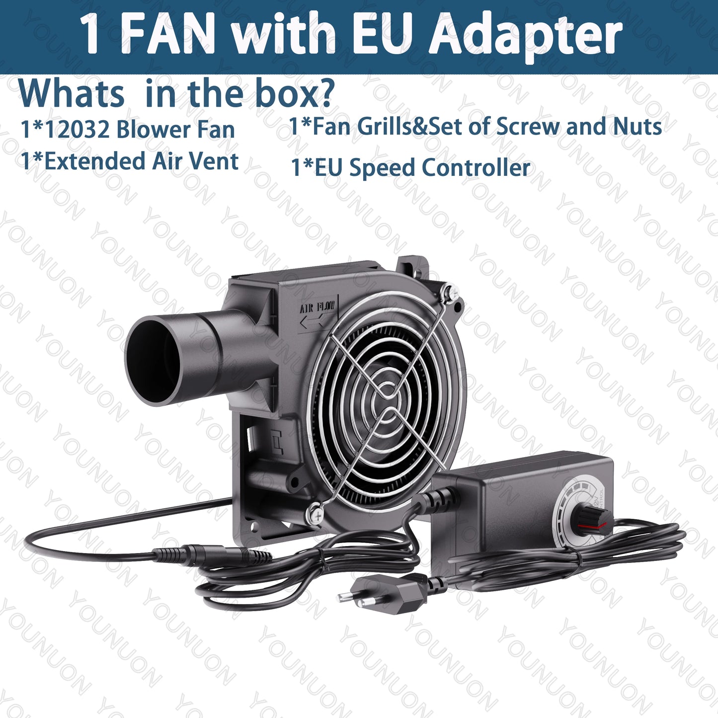 BBQ 120MM Gebläse DC 12V 120Mm X 32Mm Radial Lüfter Variable Geschwindigkeit Controller Grill Fan Für Camping Herd Kochen
