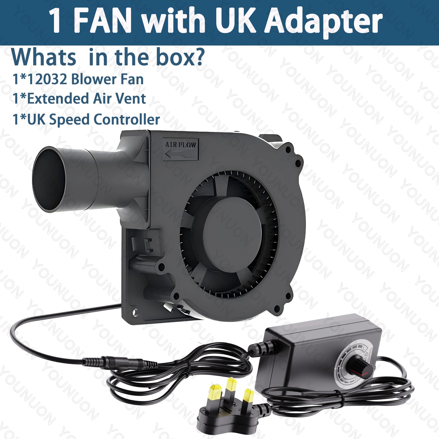 BBQ 120MM Gebläse DC 12V 120Mm X 32Mm Radial Lüfter Variable Geschwindigkeit Controller Grill Fan Für Camping Herd Kochen